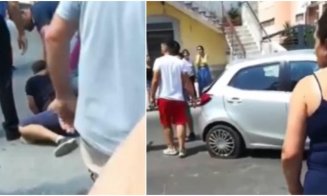 Un tânăr drogat a călcat cu mașina doi polițiști. Pe unul l-a târât mai mulți metri pe capota sa